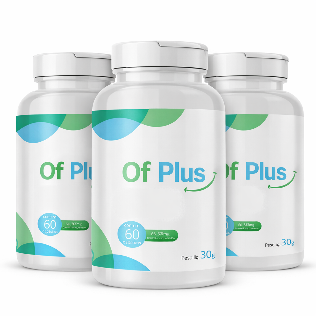 Of Plus 3 frascos